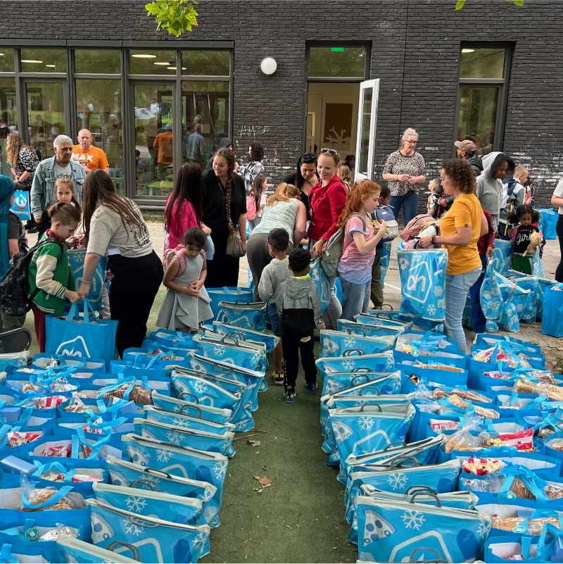 Ondersteuning voor gezinnen bij De Entree